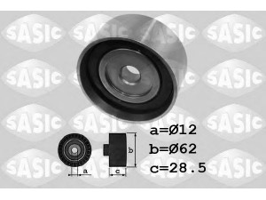 SASIC 1706034 kreipiantysis skriemulys, paskirstymo diržas 
 Diržinė pavara -> Paskirstymo diržas/komplektas -> Laisvasis/kreipiamasis skriemulys
1350327010