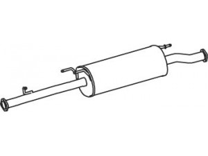 DINEX 38306 vidurinis duslintuvas
28700-4A960