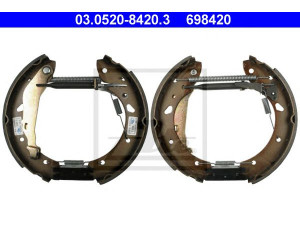 ATE 03.0520-8420.3 stabdžių trinkelių komplektas 
 Techninės priežiūros dalys -> Papildomas remontas