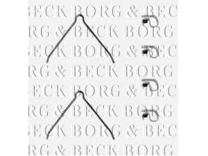 BORG & BECK BBK1077 priedų komplektas, diskinių stabdžių trinkelės 
 Stabdžių sistema -> Diskinis stabdys -> Stabdžių dalys/priedai