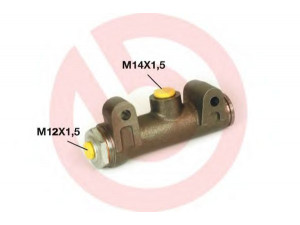 BREMBO M 85 026 pagrindinis cilindras, stabdžiai 
 Stabdžių sistema -> Pagrindinis stabdžių cilindras
4168151, 4210962, BD16810200, 132169B