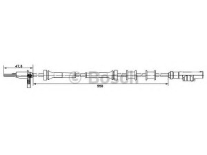 BOSCH 0 265 007 883 jutiklis, rato greitis 
 Elektros įranga -> Jutikliai
4545 E6, 96 585 998, 4545 E6, 96 585 998