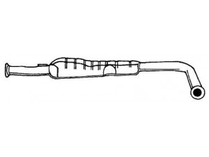 AKS DASIS SG50429 vidurinis duslintuvas