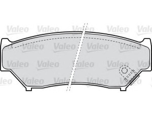 VALEO 598533 stabdžių trinkelių rinkinys, diskinis stabdys 
 Techninės priežiūros dalys -> Papildomas remontas
55200-56831, 55200-56870, 5520056831