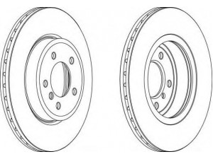 WAGNER WGR1174-1 stabdžių diskas 
 Stabdžių sistema -> Diskinis stabdys -> Stabdžių diskas
34101166071, 34116769305, 34116855156