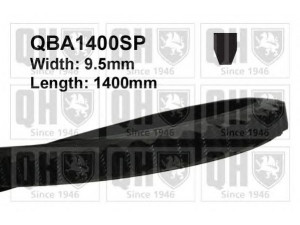 QUINTON HAZELL QBA1400SP V formos diržas 
 Techninės priežiūros dalys -> Techninės priežiūros intervalai
191115900601, 02235177, 2235177