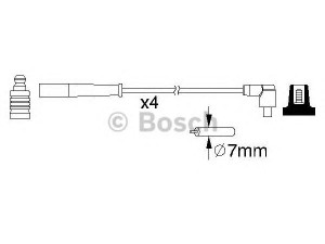 BOSCH 0 986 357 209 uždegimo laido komplektas 
 Kibirkšties / kaitinamasis uždegimas -> Uždegimo laidai/jungtys
GHT 289