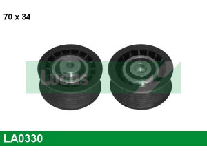 LUCAS ENGINE DRIVE LA0330 kreipiantysis skriemulys, V formos rumbuotas diržas 
 Diržinė pavara -> V formos rumbuotas diržas/komplektas -> Laisvasis/kreipiamasis skriemulys
1192000470, A1192000470