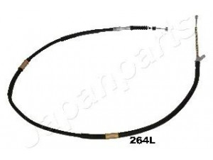JAPANPARTS BC-264L trosas, stovėjimo stabdys 
 Stabdžių sistema -> Valdymo svirtys/trosai
4643039045