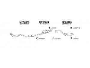 VENEPORTE 500192 išmetimo sistema 
 Išmetimo sistema -> Išmetimo sistema, visa