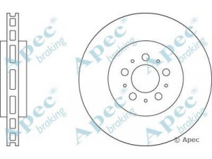 APEC braking DSK2688 stabdžių diskas 
 Dviratė transporto priemonės -> Stabdžių sistema -> Stabdžių diskai / priedai
30645223