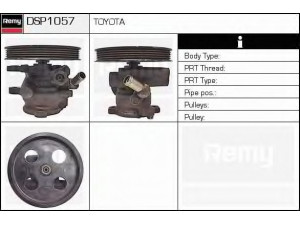 DELCO REMY DSP1057 hidraulinis siurblys, vairo sistema 
 Vairavimas -> Vairo pavara/siurblys