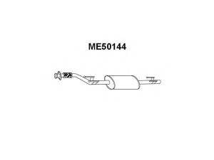VENEPORTE ME50144 priekinis duslintuvas 
 Išmetimo sistema -> Duslintuvas
9014901319