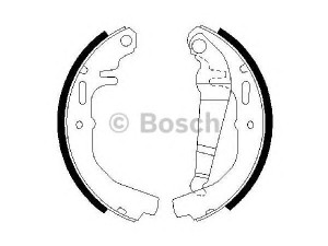 BOSCH 0 986 487 071 stabdžių trinkelių komplektas 
 Techninės priežiūros dalys -> Papildomas remontas