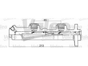 VALEO 350568 pagrindinis cilindras, stabdžiai 
 Stabdžių sistema -> Pagrindinis stabdžių cilindras
4601-71, 460171