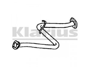 KLARIUS 130040 išleidimo kolektorius 
 Išmetimo sistema -> Išmetimo vamzdžiai
1742087701, 1742087707