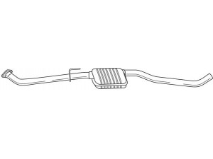 AKS DASIS SG40478 vidurinis duslintuvas