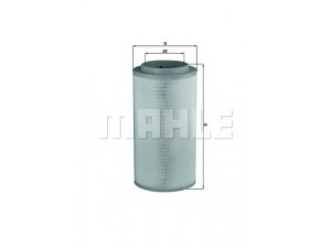 KNECHT LX 1734 oro filtras 
 Filtrai -> Oro filtras
0040943504, 0180947702, 4760940004