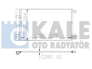 KALE OTO RADYATÖR 310300 kondensatorius, oro kondicionierius 
 Oro kondicionavimas -> Kondensatorius
557 0040 6, 558 0040 6, 16.098.676.80