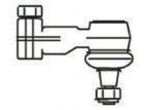 FRAP 929 skersinės vairo trauklės galas 
 Vairavimas -> Vairo mechanizmo sujungimai
324040, 90140432, 324040, 90140432