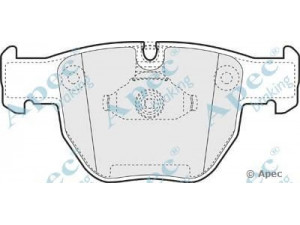 APEC braking PAD1325 stabdžių trinkelių rinkinys, diskinis stabdys 
 Techninės priežiūros dalys -> Papildomas remontas
SFC000010, SFC500050, SFC500080