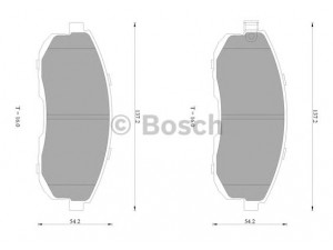 BOSCH 0 986 AB1 152 stabdžių trinkelių rinkinys, diskinis stabdys 
 Techninės priežiūros dalys -> Papildomas remontas
1V2M3328Z, MN-322M, 41060 0V090
