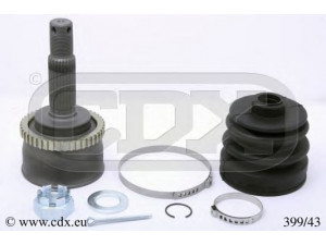 CDX 399/43 jungčių komplektas, kardaninis velenas 
 Ratų pavara -> Sujungimai/komplektas
8251754, 8601767, 8601994, 8602170