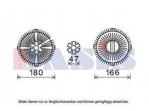 AKS DASIS 128164N sankaba, radiatoriaus ventiliatorius 
 Aušinimo sistema -> Radiatoriaus ventiliatorius
2003022
