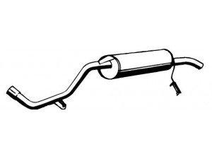 WALKER 15371 galinis duslintuvas 
 Išmetimo sistema -> Duslintuvas
GEX33465, GEX33458, GEX33465