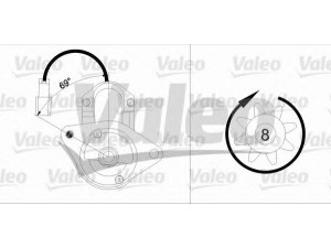 VALEO 455884 starteris 
 Elektros įranga -> Starterio sistema -> Starteris
M2T48681, 23300-70J02, 23300-70J03
