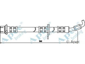 APEC braking HOS3208 stabdžių žarnelė
9008094015, 9094702695, 9094702821