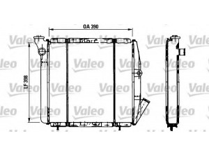 VALEO 810851 radiatorius, variklio aušinimas 
 Aušinimo sistema -> Radiatorius/alyvos aušintuvas -> Radiatorius/dalys
7700773700