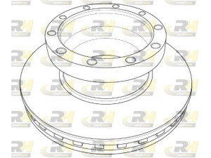 ROADHOUSE NSX1211.20 stabdžių diskas 
 Dviratė transporto priemonės -> Stabdžių sistema -> Stabdžių diskai / priedai
1400284