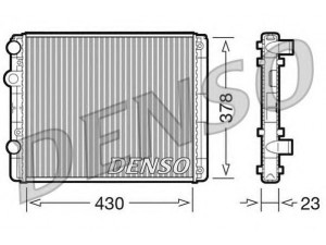 DENSO DRM32030 radiatorius, variklio aušinimas 
 Aušinimo sistema -> Radiatorius/alyvos aušintuvas -> Radiatorius/dalys
6K0121253K, 6N0121253K