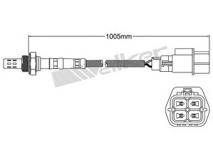 WALKER PRODUCTS 250-24286 lambda jutiklis 
 Išmetimo sistema -> Lambda jutiklis
226A0 4L713
