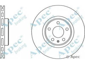 APEC braking DSK3003 stabdžių diskas 
 Dviratė transporto priemonės -> Stabdžių sistema -> Stabdžių diskai / priedai
8R0615301