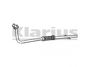 KLARIUS 142712 remonto vamzdis, katalizatorius 
 Išmetimo sistema -> Katalizatoriaus keitiklis
50008430, 50008430, 50008430