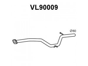 VENEPORTE VL90009 išleidimo kolektorius 
 Išmetimo sistema -> Išmetimo vamzdžiai
30769213