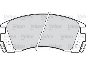 VALEO 598840 stabdžių trinkelių rinkinys, diskinis stabdys 
 Techninės priežiūros dalys -> Papildomas remontas
41060-67R86, 41060-86R85, 4106067R86