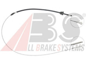A.B.S. K12331 trosas, stovėjimo stabdys 
 Stabdžių sistema -> Valdymo svirtys/trosai
631 420 19 85