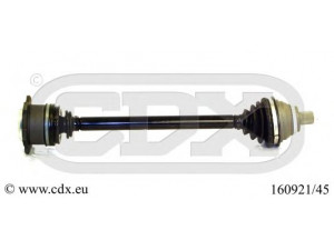 CDX 160921/45 kardaninis velenas 
 Ratų pavara -> Kardaninis velenas
4A0407452EX