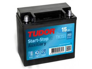 TUDOR TK151 starterio akumuliatorius; starterio akumuliatorius 
 Elektros įranga -> Akumuliatorius