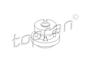 TOPRAN 302 740 montavimas, radiatorius 
 Aušinimo sistema -> Radiatorius/alyvos aušintuvas -> Radiatoriaus montavimo dalys
1 061 194, 1 070 136, 98AB8125EC