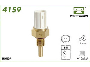 MTE-THOMSON 4159 siuntimo blokas, aušinimo skysčio temperatūra
37870PLC004, 37870PNA003, 37870RAAA01