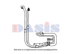 AKS DASIS 885849N aukšto slėgio linija, oro kondicionavimas 
 Oro kondicionavimas -> Žarnelės/vamzdeliai
2C1119D734AA, 2C1119D734AB, 4419580