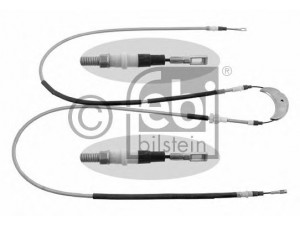 FEBI BILSTEIN 06263 trosas, stovėjimo stabdys 
 Stabdžių sistema -> Valdymo svirtys/trosai
6 676 123, 91AB2A603BH