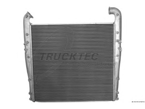 TRUCKTEC AUTOMOTIVE 04.40.088 tarpinis suslėgto oro aušintuvas, kompresorius
1 408 882, 1 430 817, 1 477 051