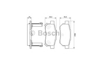 BOSCH 0 986 494 128 stabdžių trinkelių rinkinys, diskinis stabdys 
 Techninės priežiūros dalys -> Papildomas remontas
06022-SP8-000, 06430-SAA-E50, 43022-SAA-E50