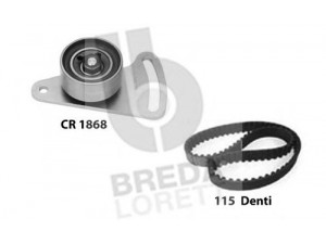 BREDA  LORETT KCD0392 paskirstymo diržo komplektas 
 Techninės priežiūros dalys -> Papildomas remontas
7700871168