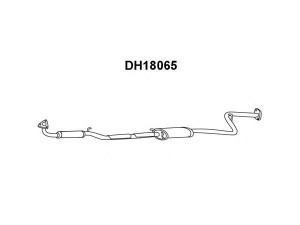 VENEPORTE DH18065 priekinis duslintuvas 
 Išmetimo sistema -> Duslintuvas
1741087766